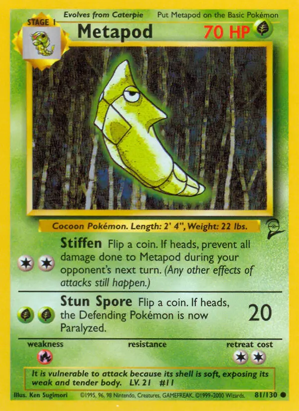 Metapod (#81) — B2 081