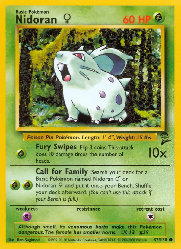 Nidoran♀ (#82) — B2 082