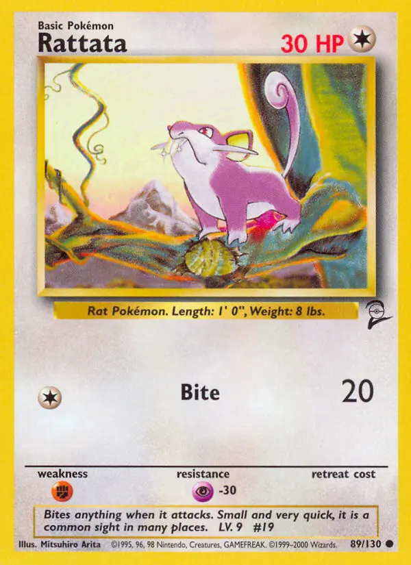 Rattata (#89) — B2 089