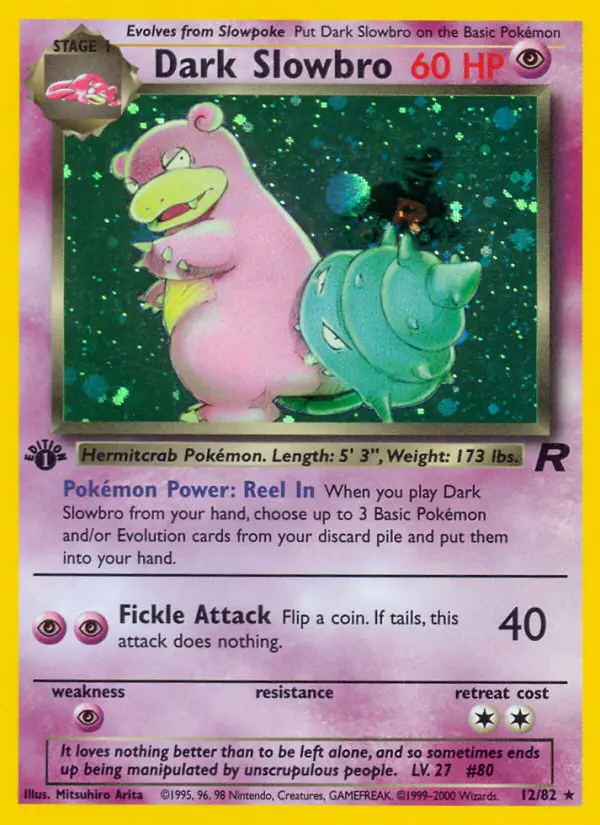 Dark Slowbro (#12) — TR 012