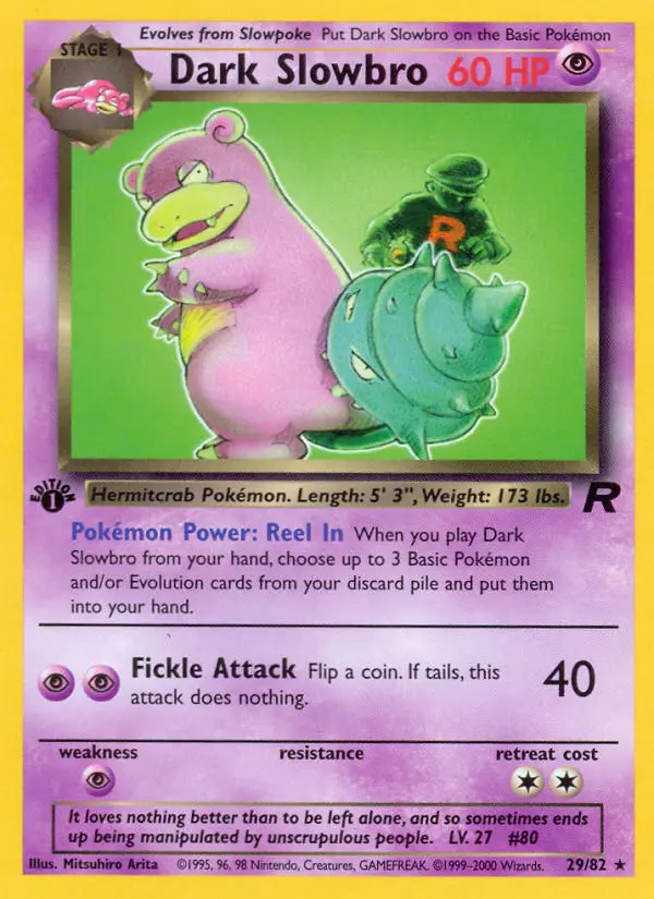 Dark Slowbro (#29) — TR 029