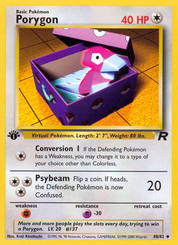 Porygon (#48) — TR 048