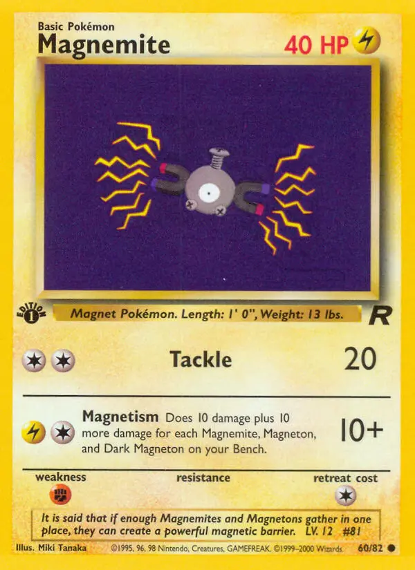 Magnemite (#60) — TR 060