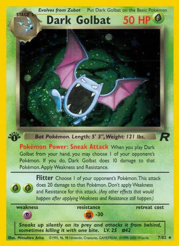 Dark Golbat (#7) — TR 007