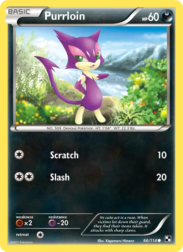 Purrloin (#66) — BW 066