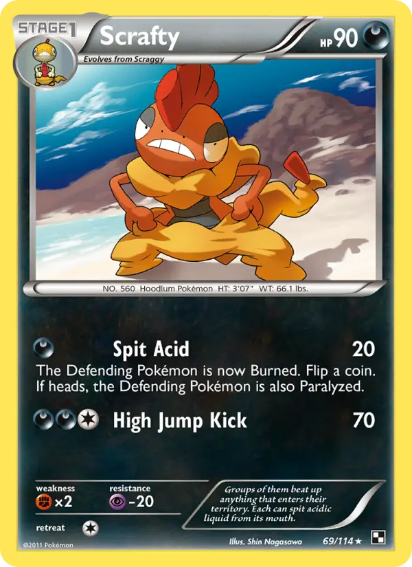 Scrafty (#69) — BW 069