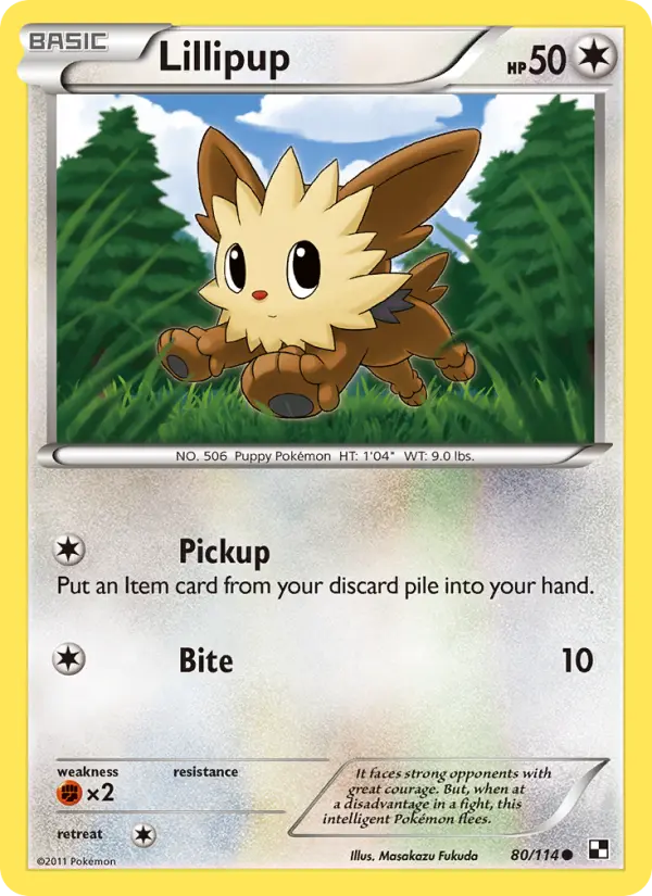 Lillipup (#80) — BW 080