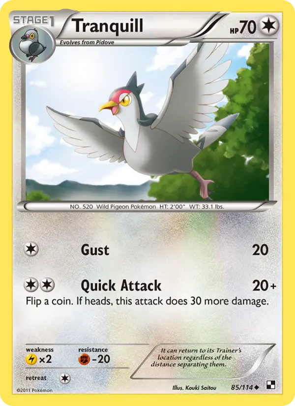 Tranquill (#85) — BW 085