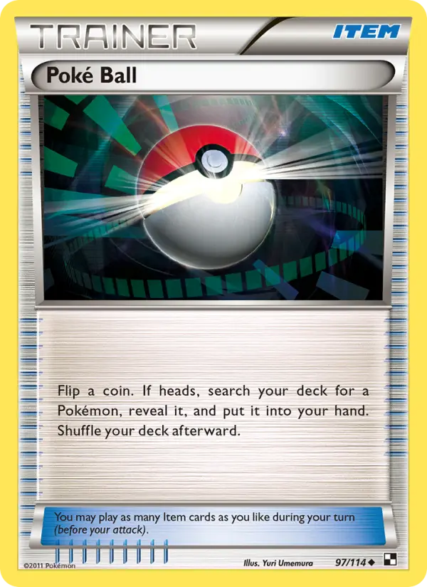 Poké Ball (#97) — BW 097