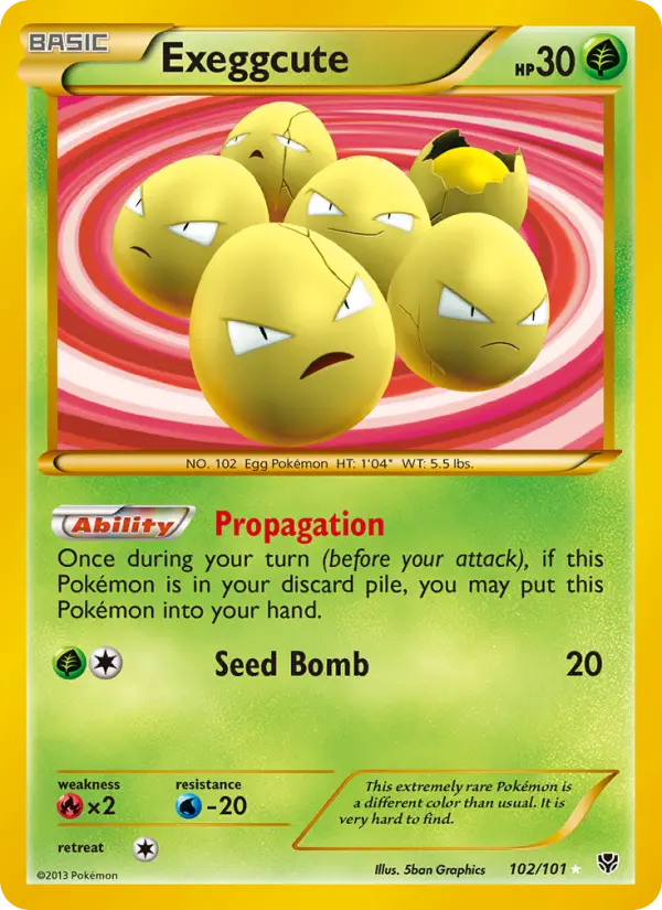 Exeggcute (#102) — PLB 102