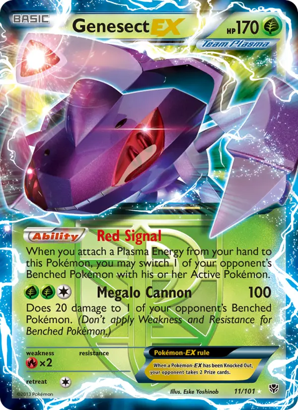 Genesect-EX (#11) — PLB 011
