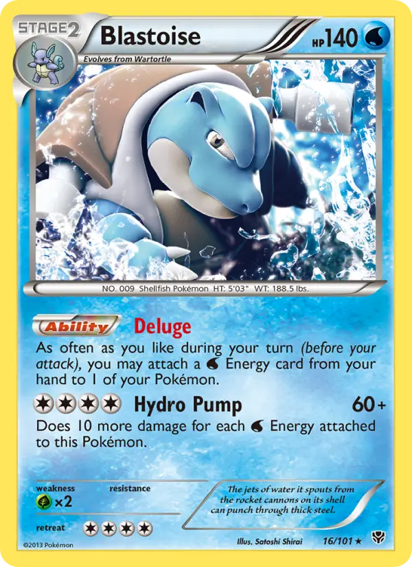 Blastoise (#16) — PLB 016