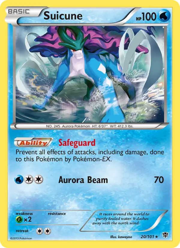 Suicune (#20) — PLB 020
