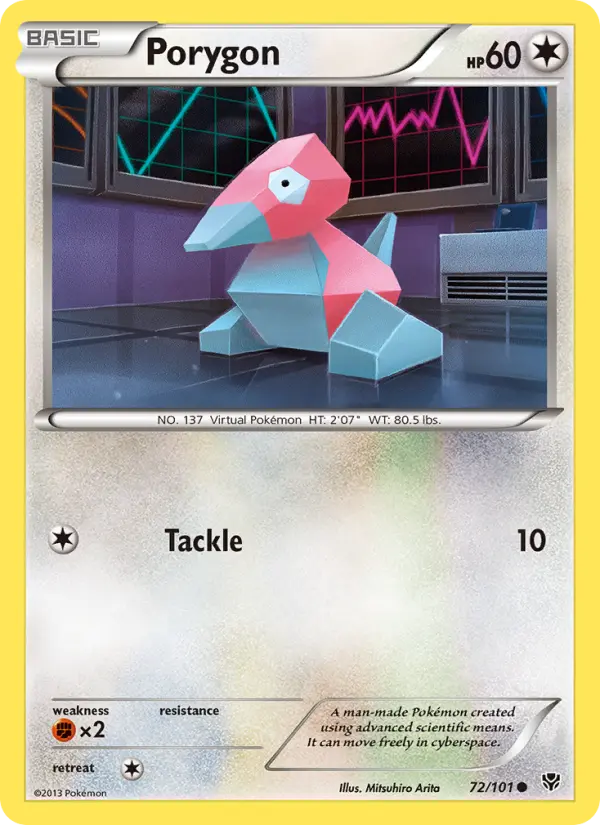 Porygon (#72) — PLB 072