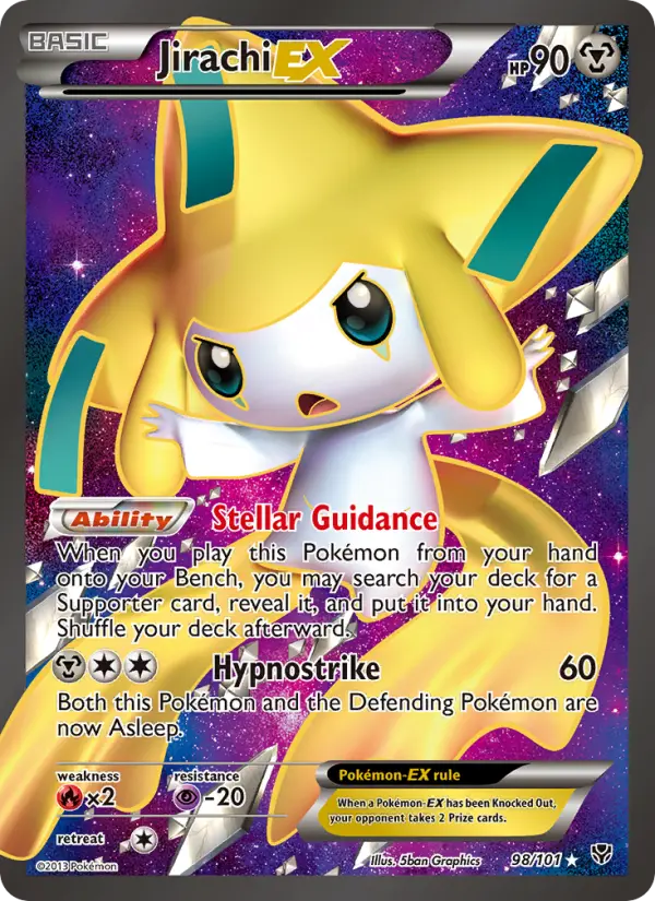 Jirachi-EX (#98) — PLB 098