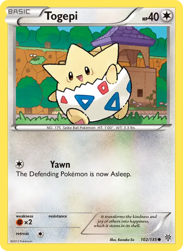 Togepi (#102) — PLS 102