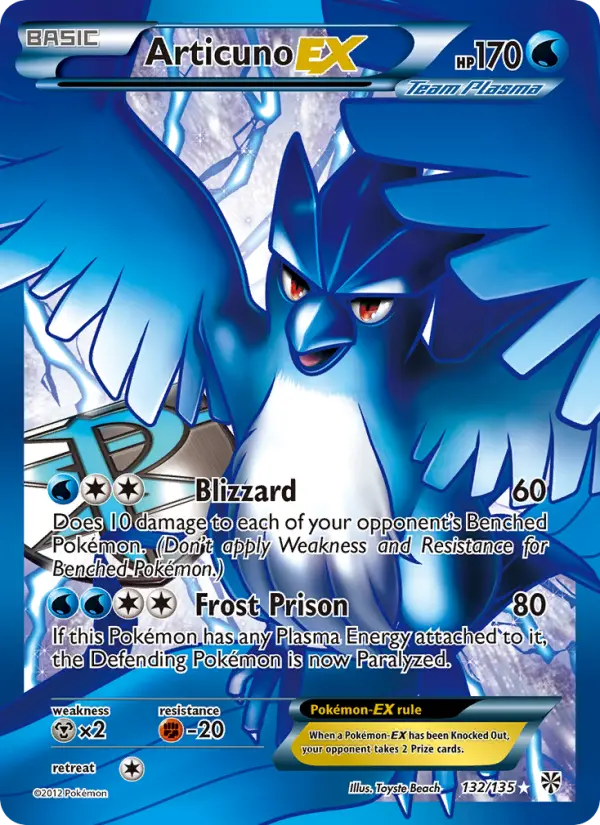 Articuno-EX (#132) — PLS 132