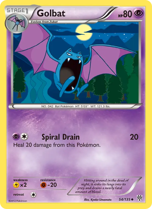 Golbat (#54) — PLS 054