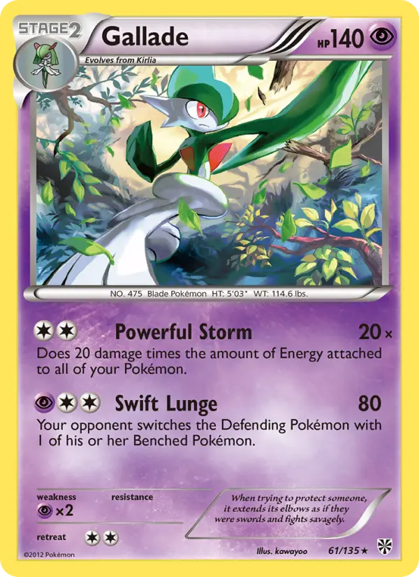 Gallade (#61) — PLS 061