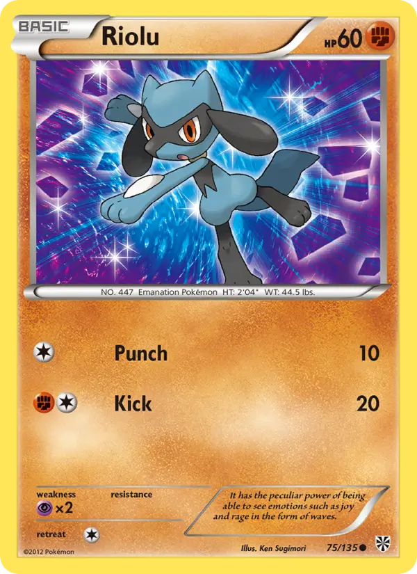 Riolu (#75) — PLS 075