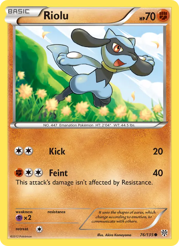 Riolu (#76) — PLS 076