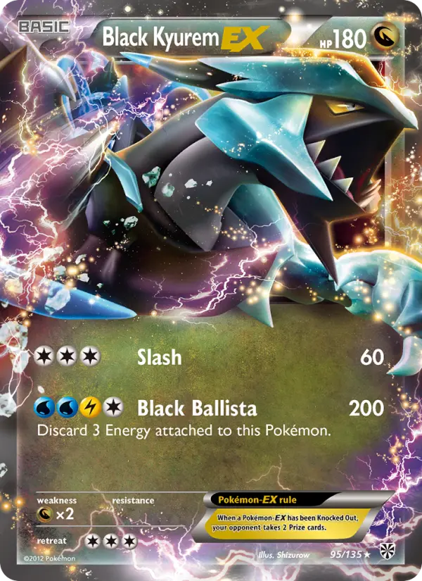 Black Kyurem-EX (#95) — PLS 095