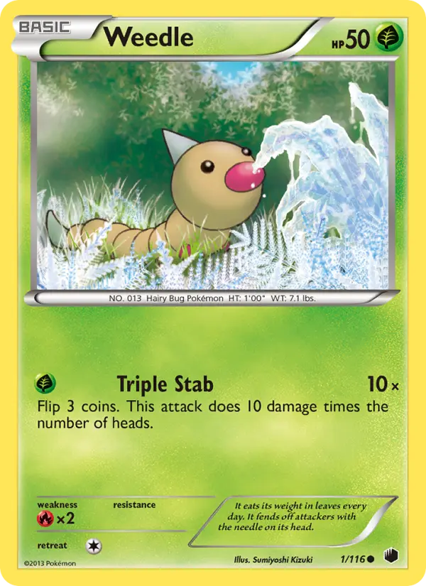 Weedle (#1) — PLF 001