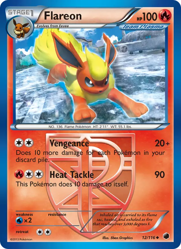 Flareon (#12) — PLF 012