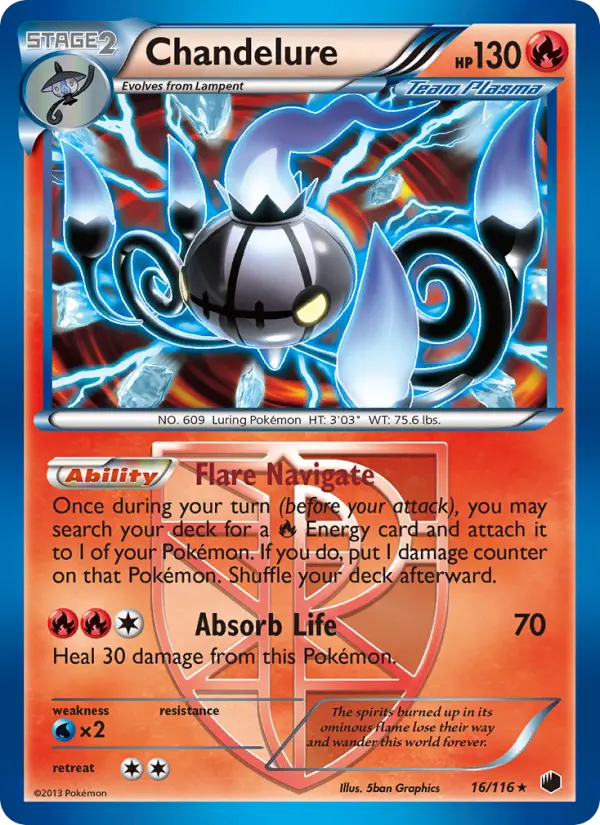 Chandelure (#16) — PLF 016