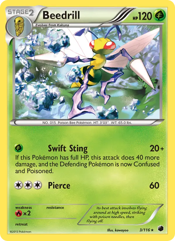 Beedrill (#3) — PLF 003