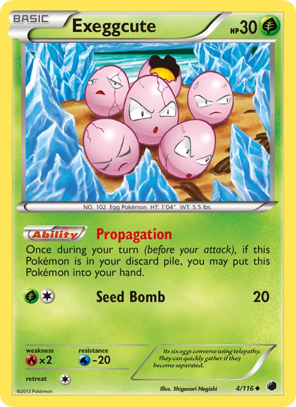 Exeggcute (#4) — PLF 004