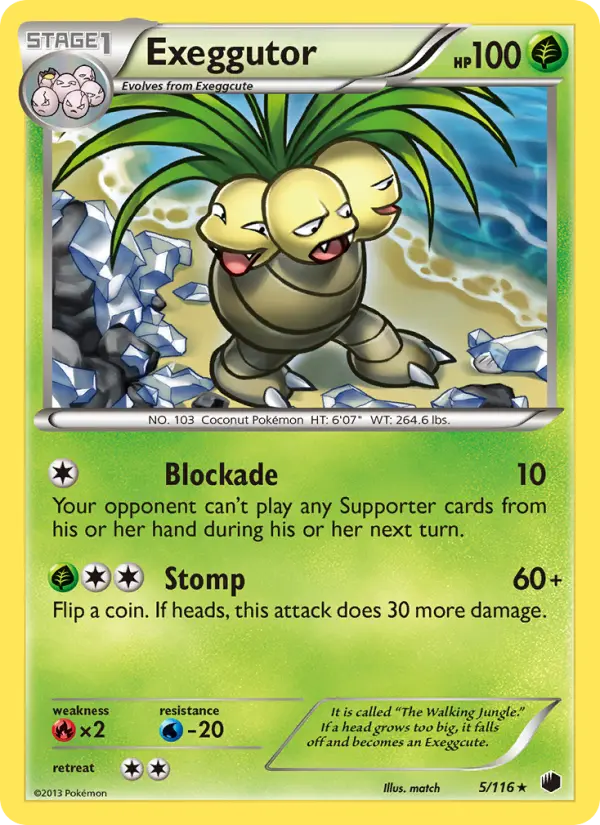 Exeggutor (#5) — PLF 005
