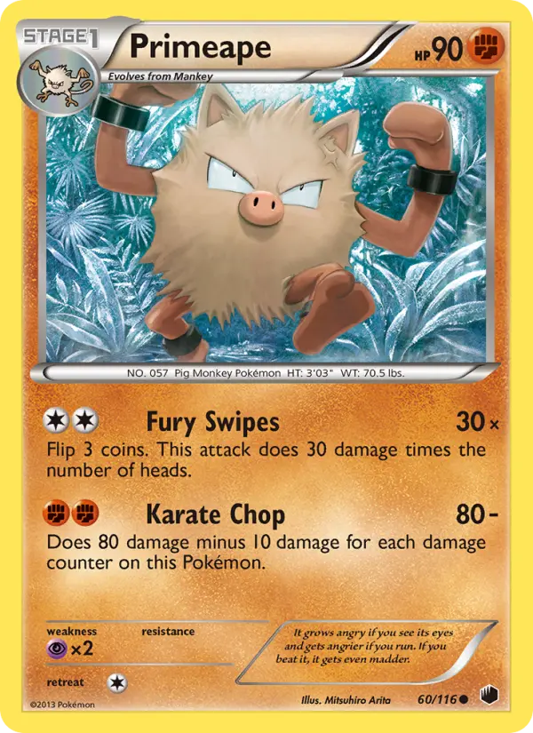 Primeape (#60) — PLF 060