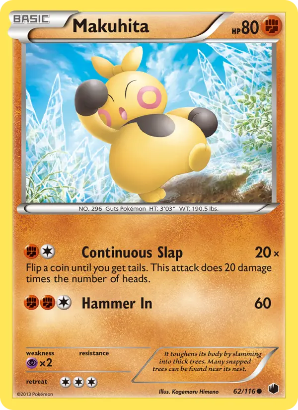 Makuhita (#62) — PLF 062
