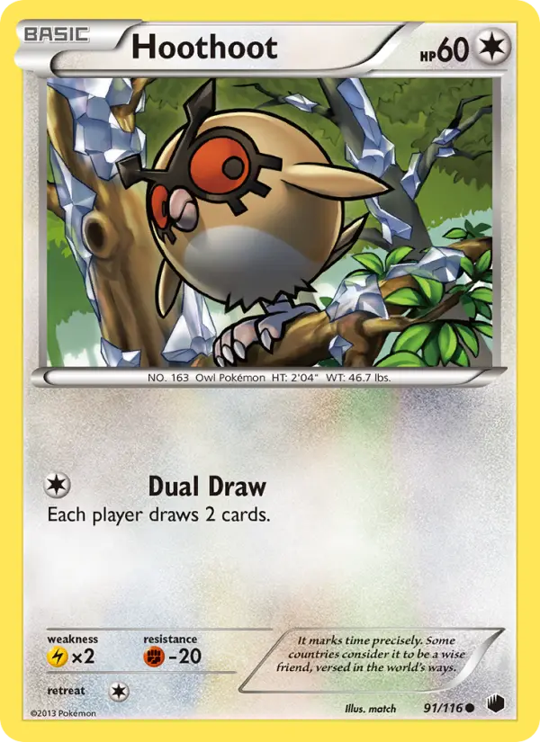 Hoothoot (#91) — PLF 091