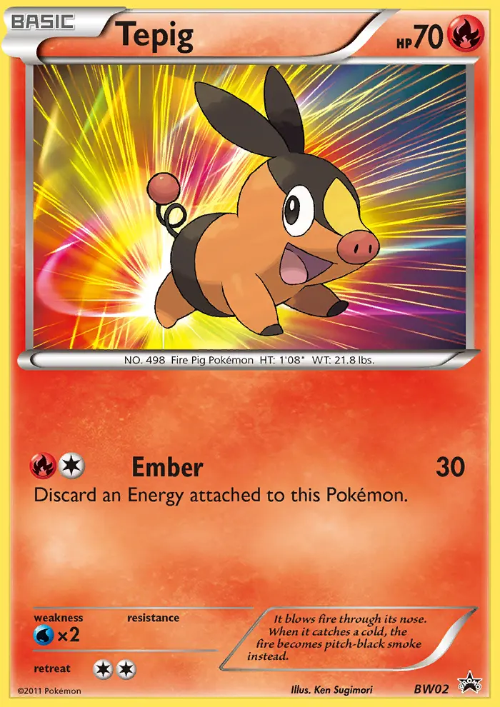 Tepig (#BW02) — BWBP BW02