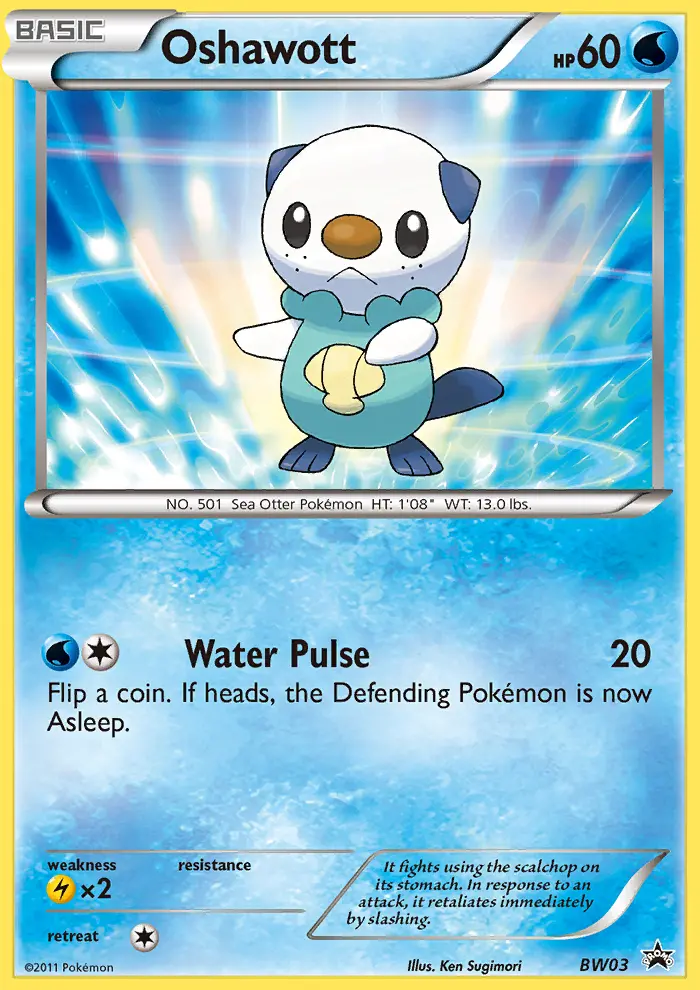 Oshawott (#BW03) — BWBP BW03