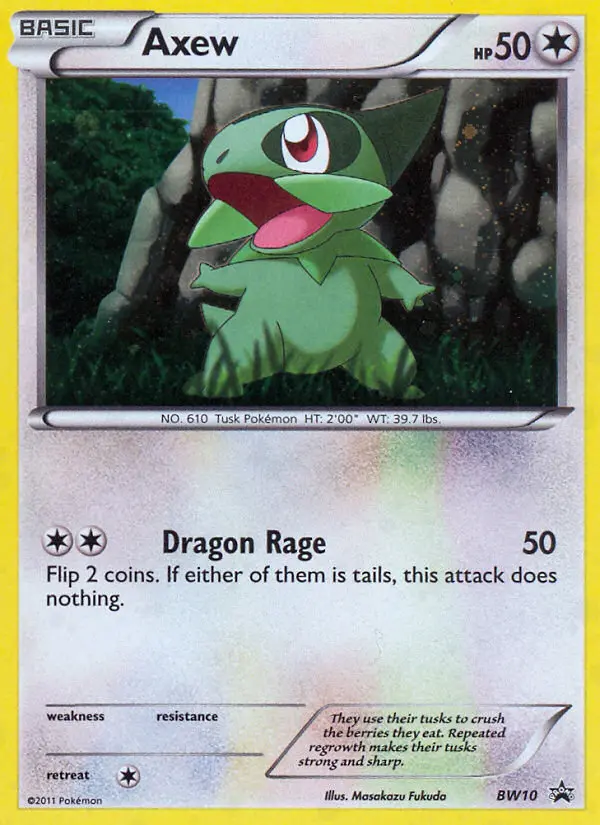 Axew (#BW10) — BWBP BW10