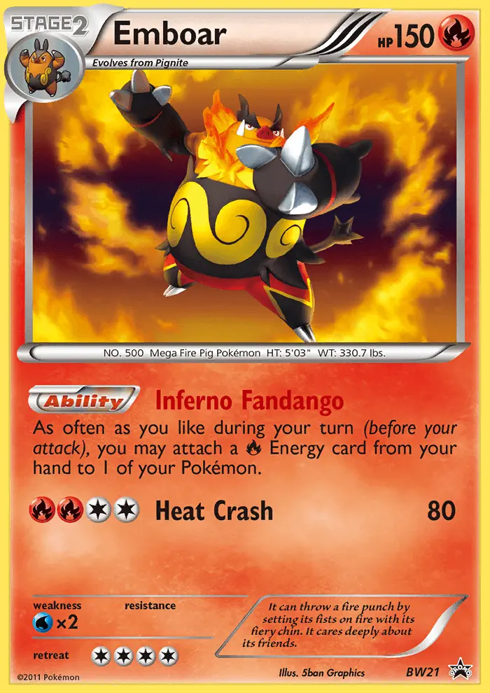 Emboar (#BW21) — BWBP BW21
