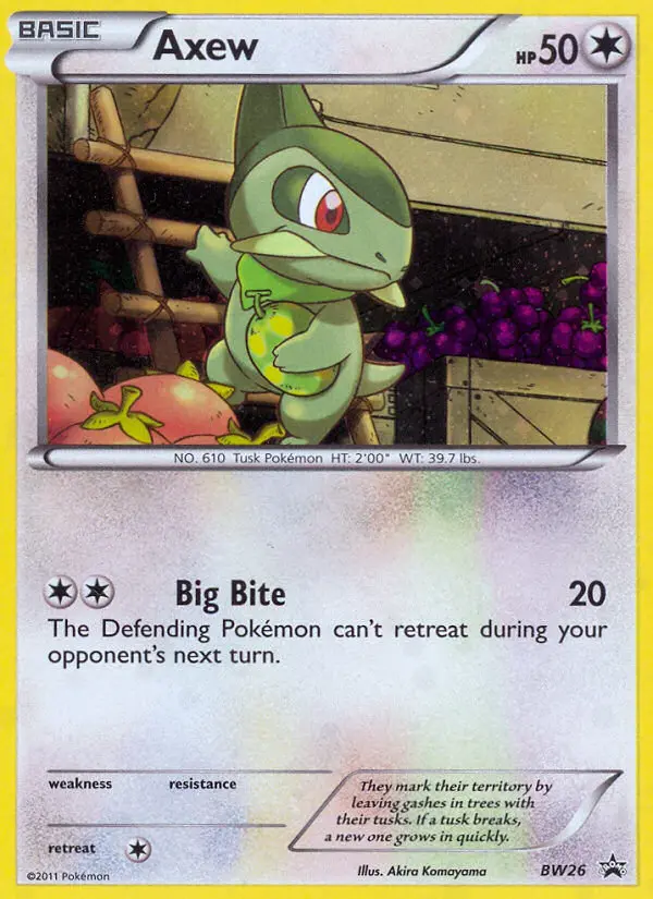 Axew (#BW26) — BWBP BW26