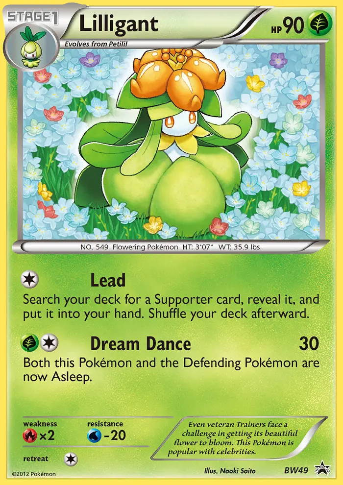 Lilligant (#BW49) — BWBP BW49