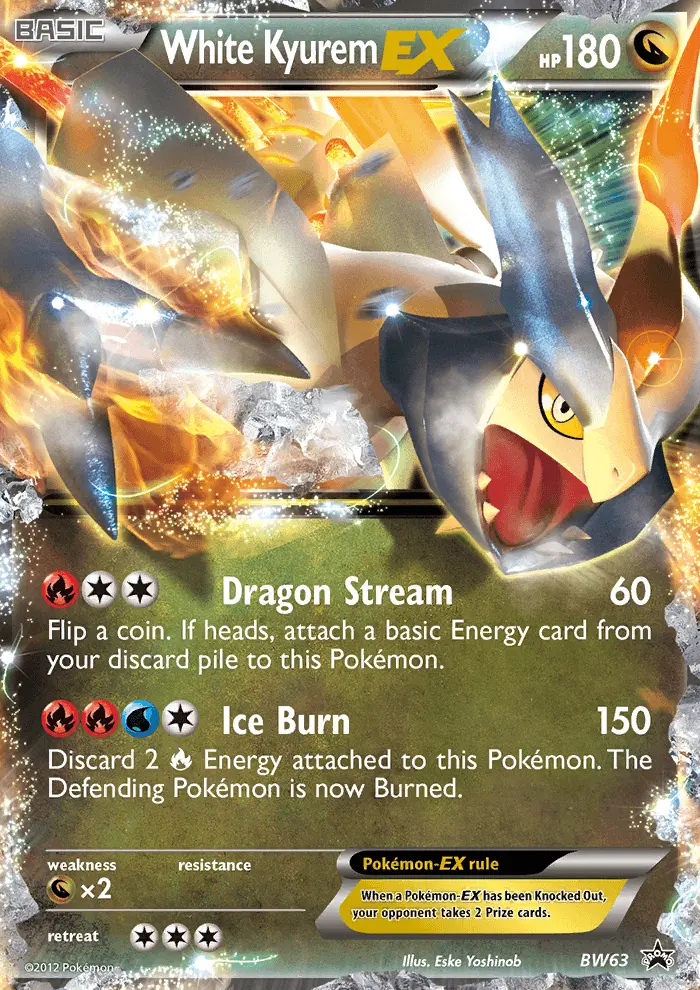White Kyurem-EX (#BW63) — BWBP BW63