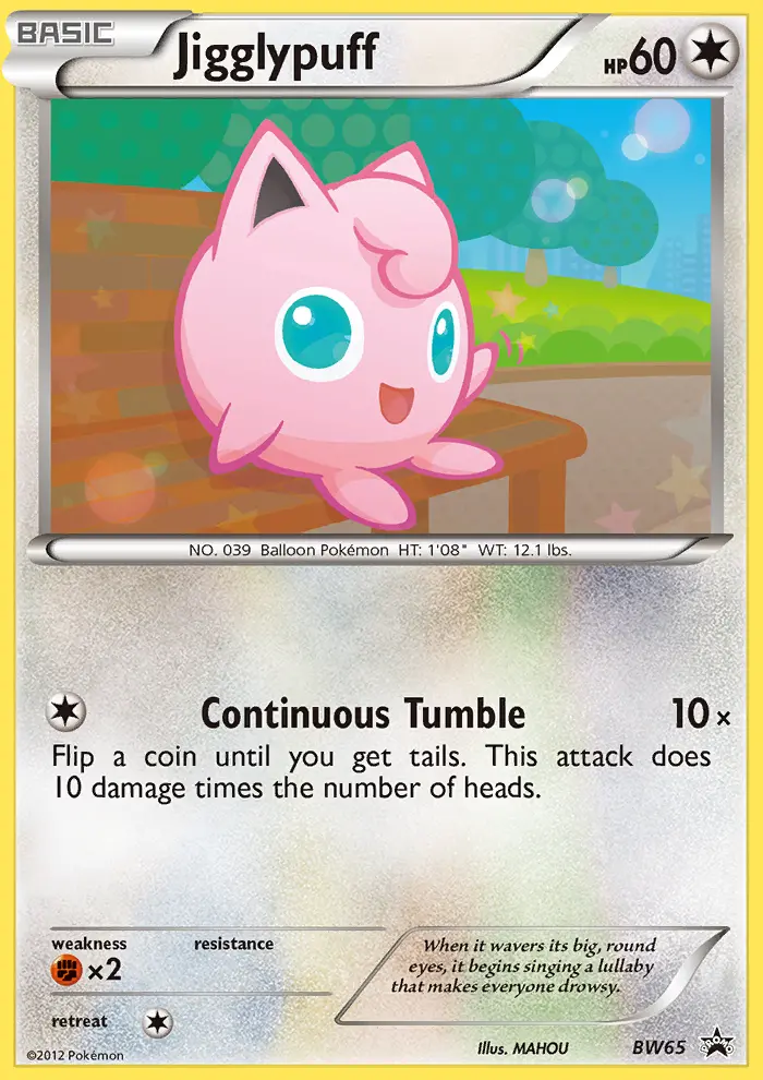 Jigglypuff (#BW65) — BWBP BW65