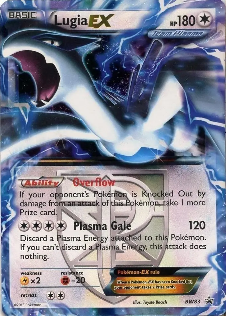 Lugia-EX (#BW83) — BWBP BW83