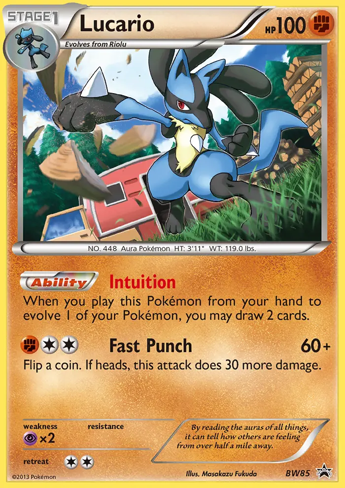 Lucario (#BW85) — BWBP BW85