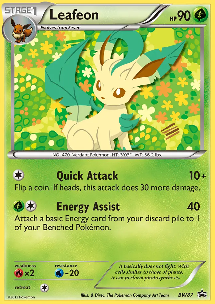 Leafeon (#BW87) — BWBP BW87