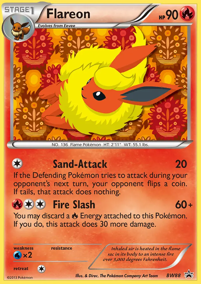 Flareon (#BW88) — BWBP BW88