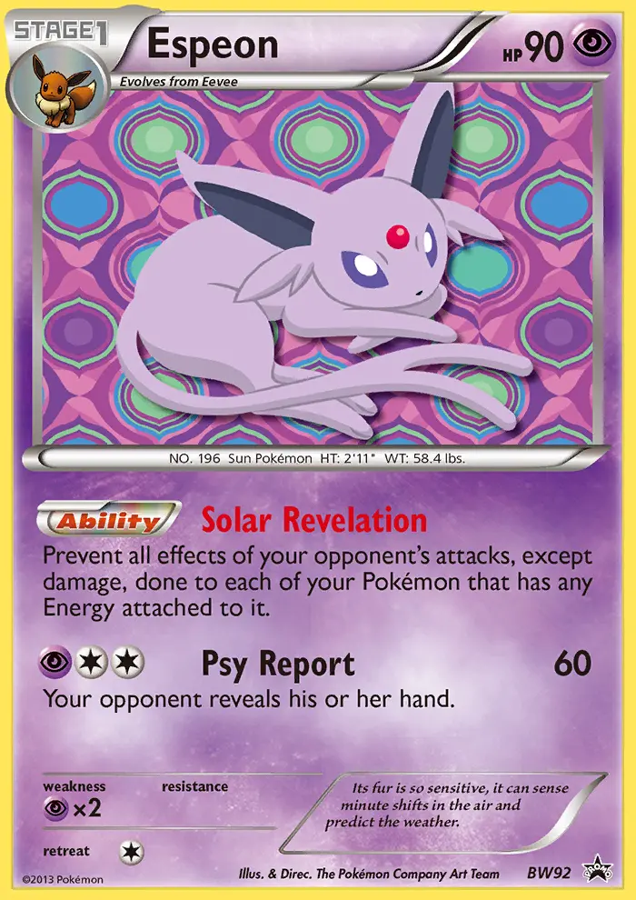 Espeon (#BW92) — BWBP BW92
