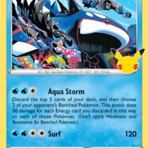 Kyogre (#3) — CEL 003