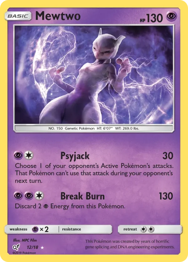 Mewtwo (#12) — DET 012
